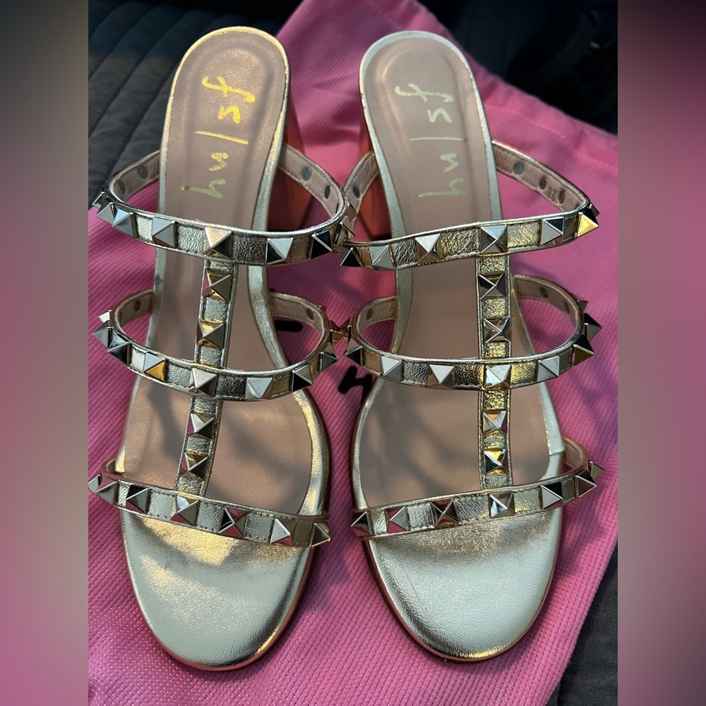 Gold Valentino style knock offs